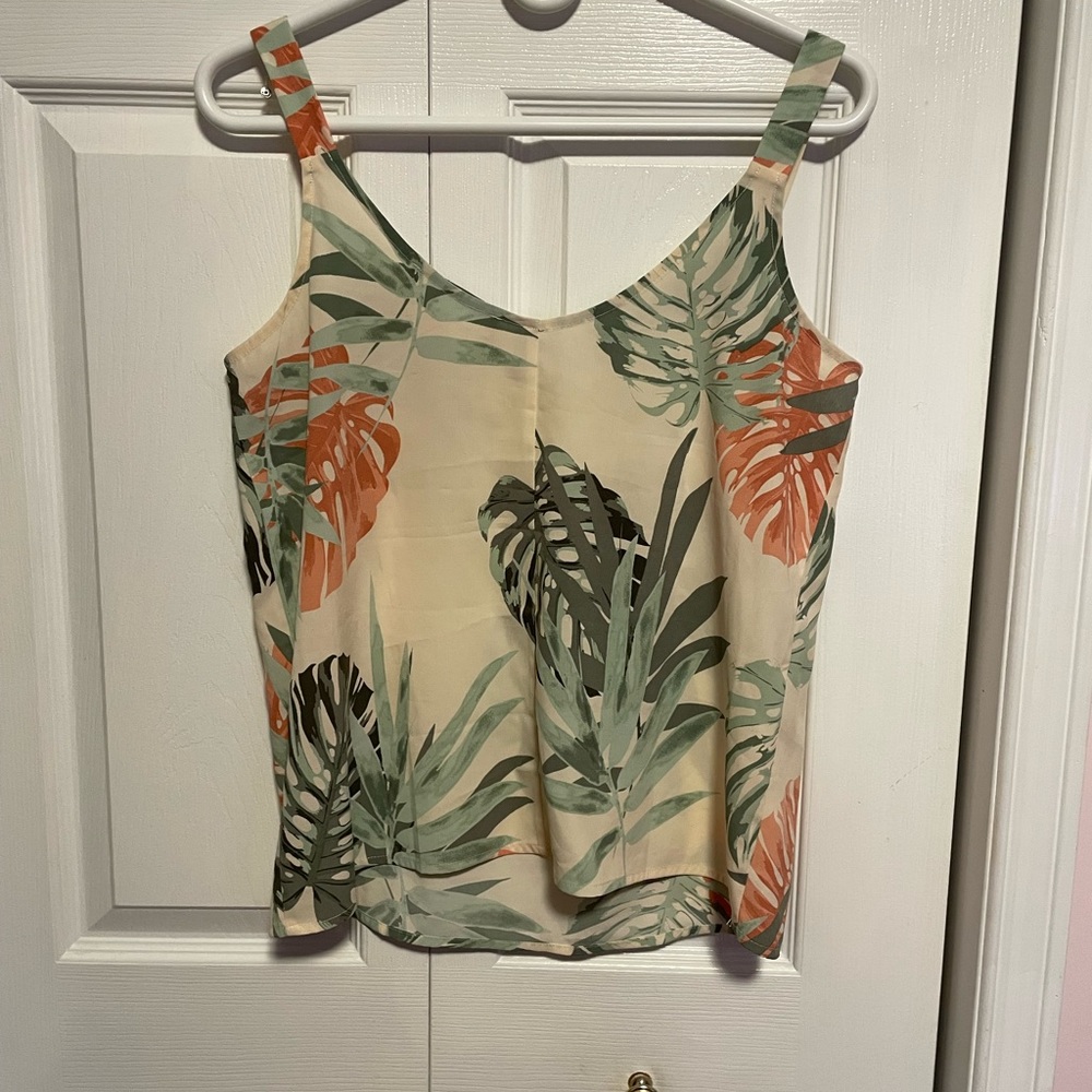 Fig Floral Tank